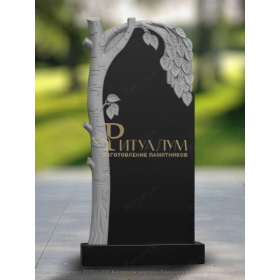 Памятник из гранита Березка 20 — ritualum.ru